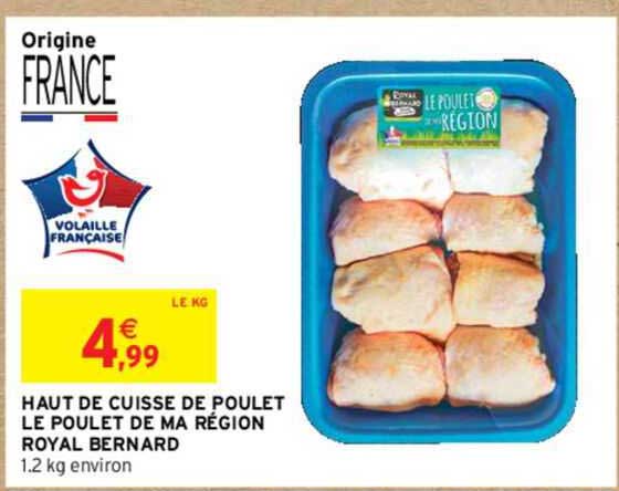 haut de cuisse de poulet le poulet de ma région royal bernard