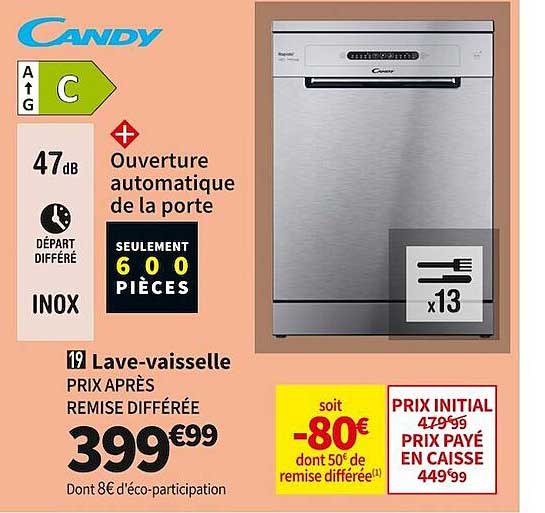 lave-vaisselle candy