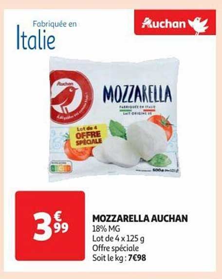 Mozzarella Auchan