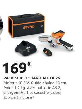 Pack Scie De Jardin Gta 26 Stihl