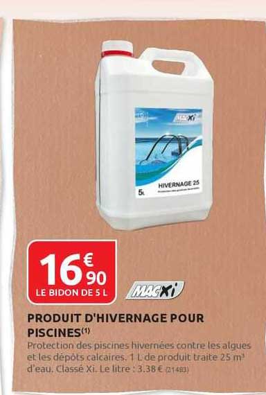 Produit D'hivernage Pour Piscines Macxi