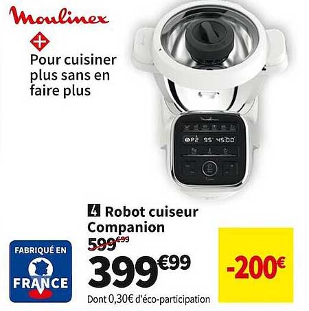 robot cuiseur companion moulinex