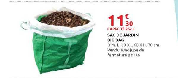 sac de jardin big bag