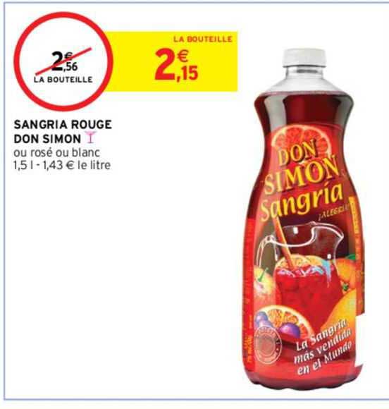 sangria rouge don simon
