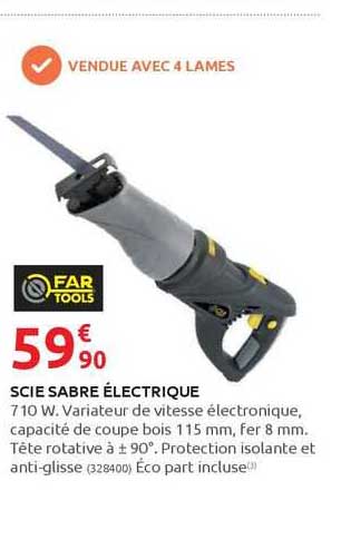 scie sabre électrique far tools