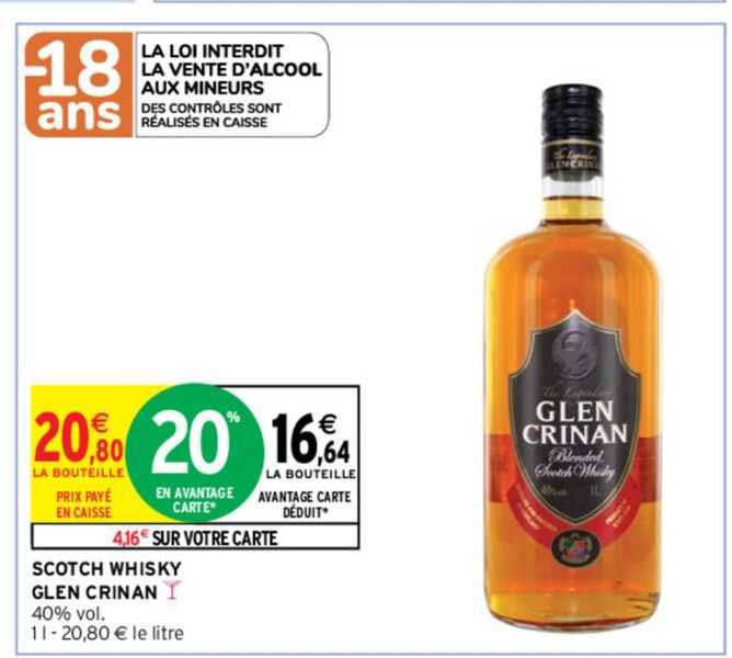 scotch whisky glen crinan