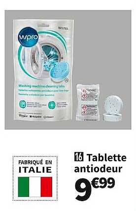 Tablette Antiodeur Wpro