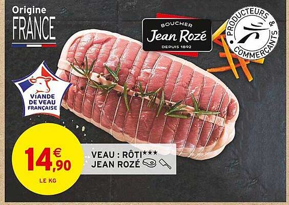 veau : rôti*** jean rozé