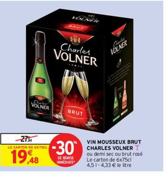 vin mousseux brut charles volner