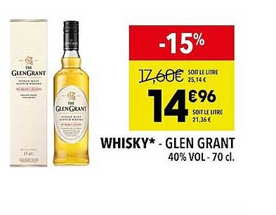 whisky glen grant