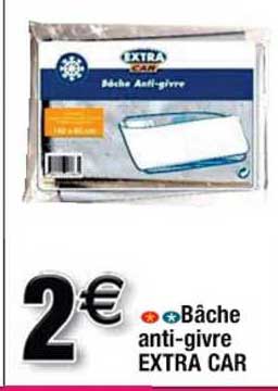 bâche anti givre extra car