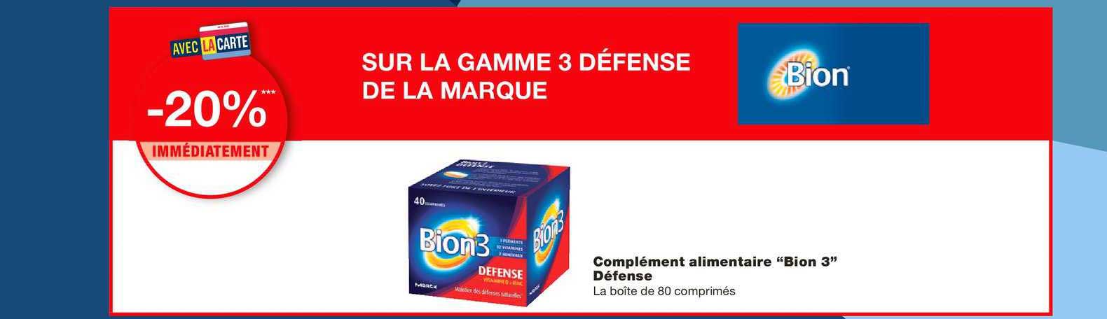 complément alimentaire bion 3 défense