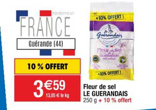 Fleur De Sel Le Guerandais 10% Offert