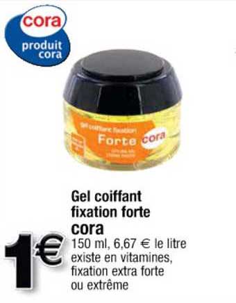 Gel Coiffant Fixation Forte