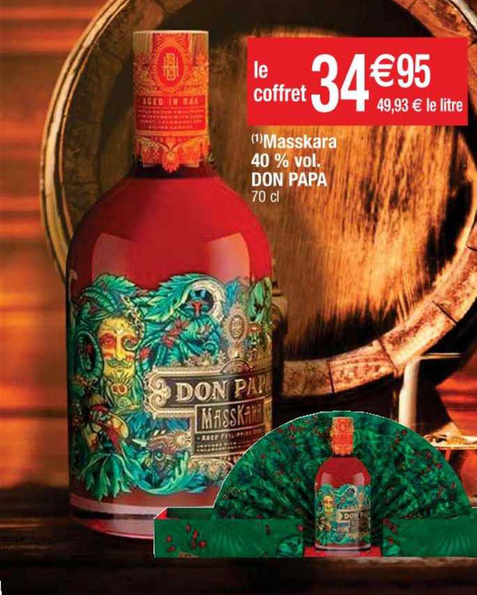 masskara 40% vol. don papa
