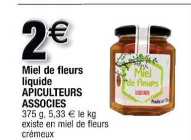 Miel De Fleurs Liquide Apiculteurs Associes
