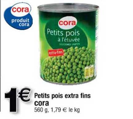 Petits Pois Extra Fins