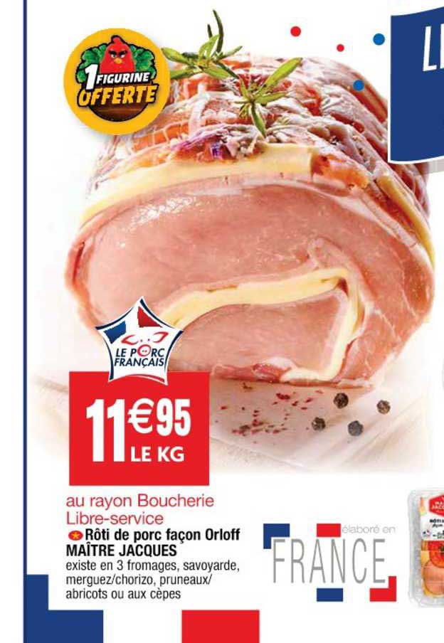 rôti de porc façon orloff maître jacques