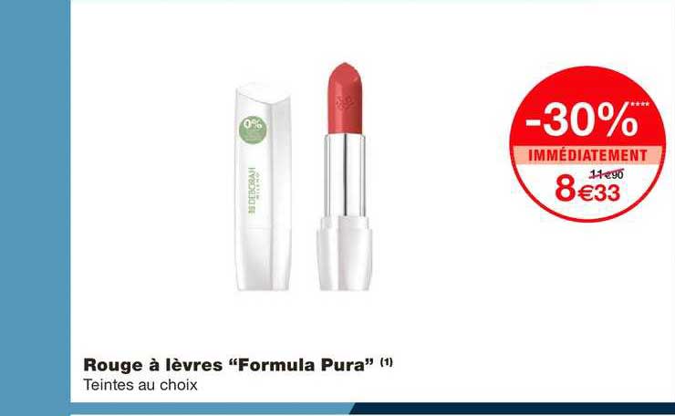 rouge à lèvres formula pura