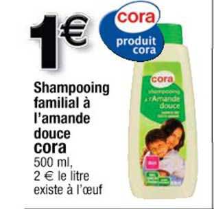 shampooing familial à l'amande douce