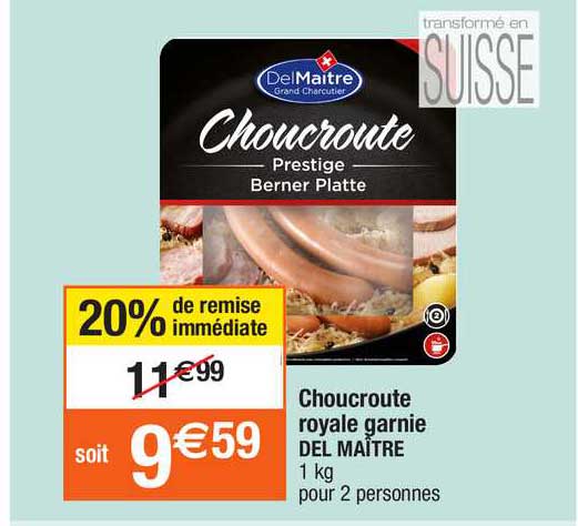 choucroute royale garnie del maître