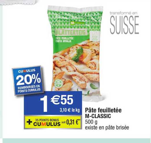 pâte feuilletée m-classic