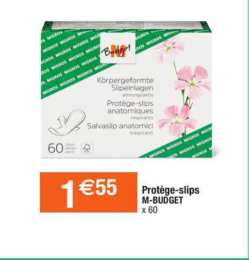 protège-slips m-budget