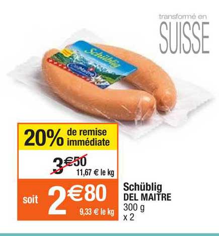 schüblig del maître