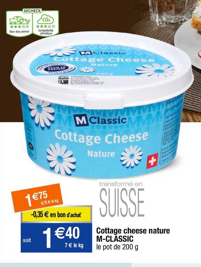 cottage cheese nature m-classic