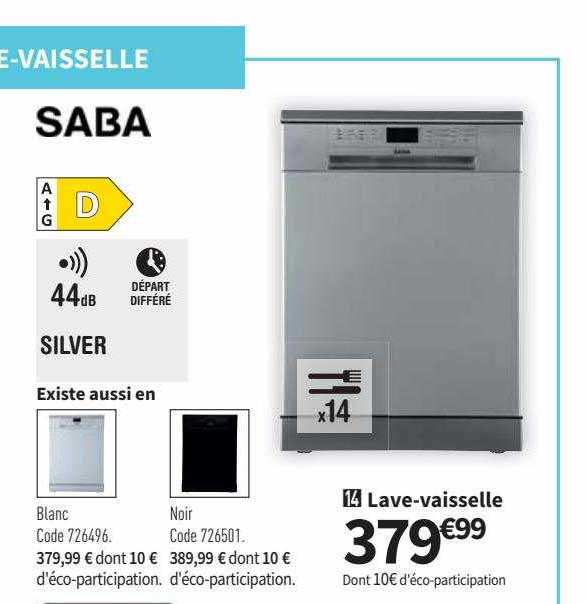 lave-vaisselle saba