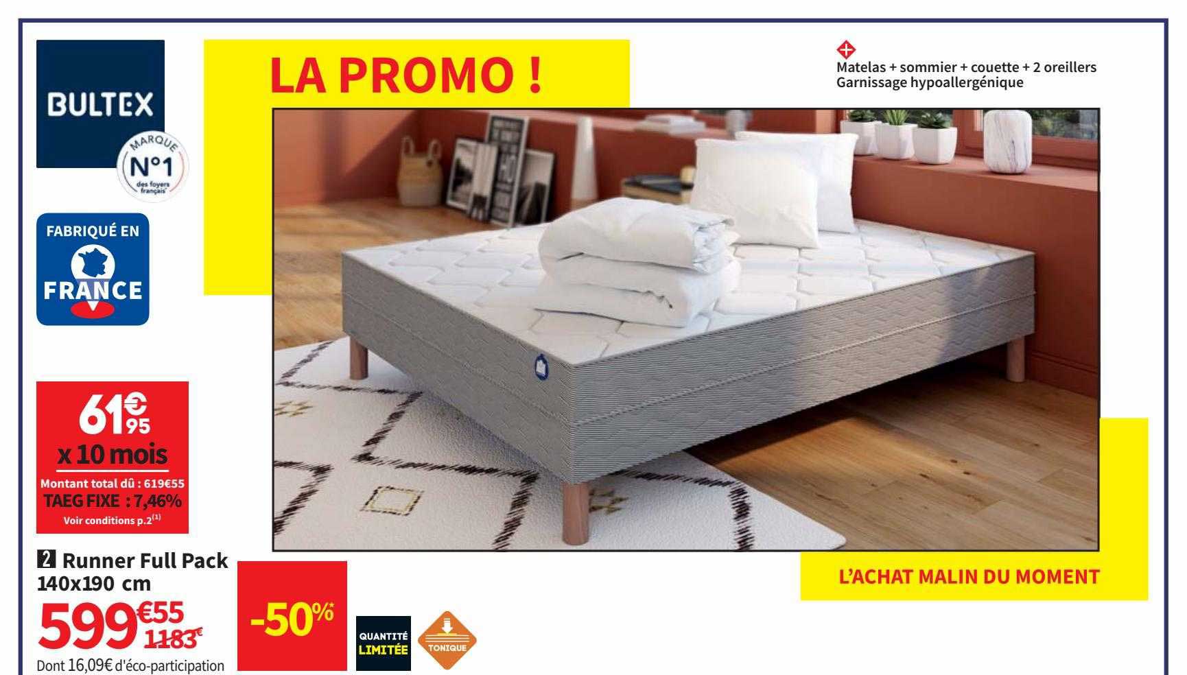 Runner Full Pack 140x190 Cm Bultex