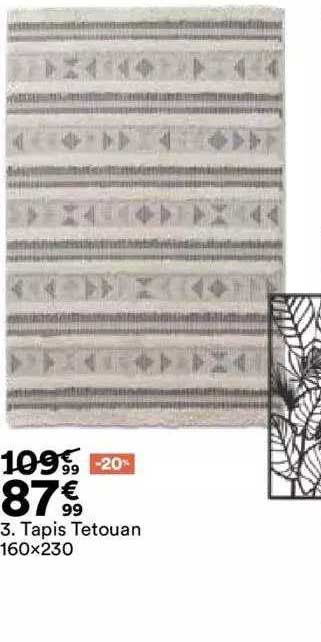 tapis tetouan 160x230 cm