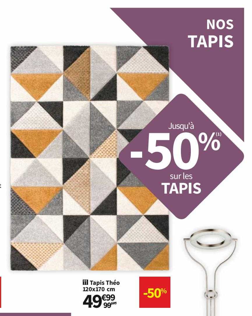 tapis théo 120x170 cm