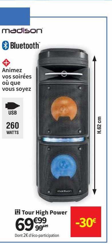 tour high power madison