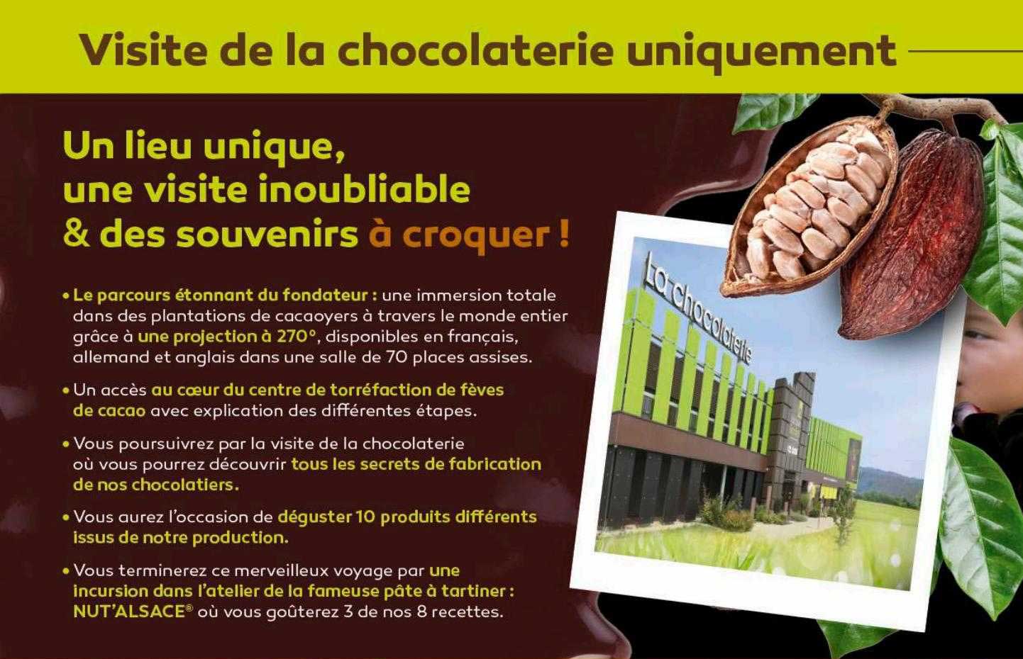 un lieu unique, une visite inoubliable & des souvenirs à croquer!