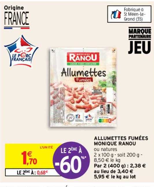 allumettes fumées monique ranou