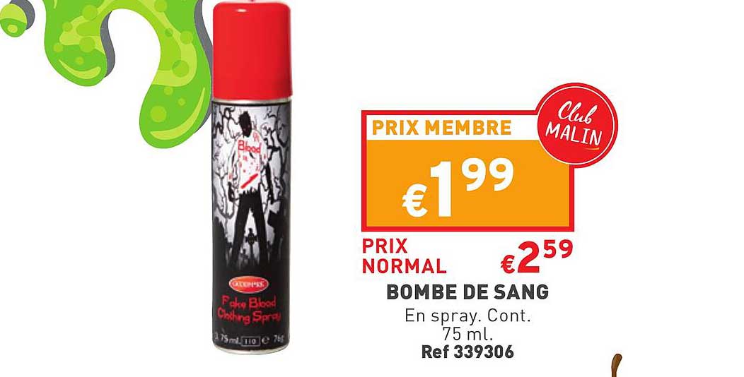 bombe de sang