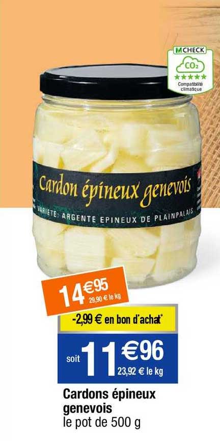 cardons épineux genevois