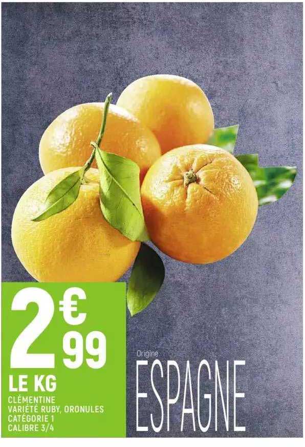 clémentine variété ruby, oronules