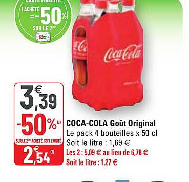 coca-cola goût original