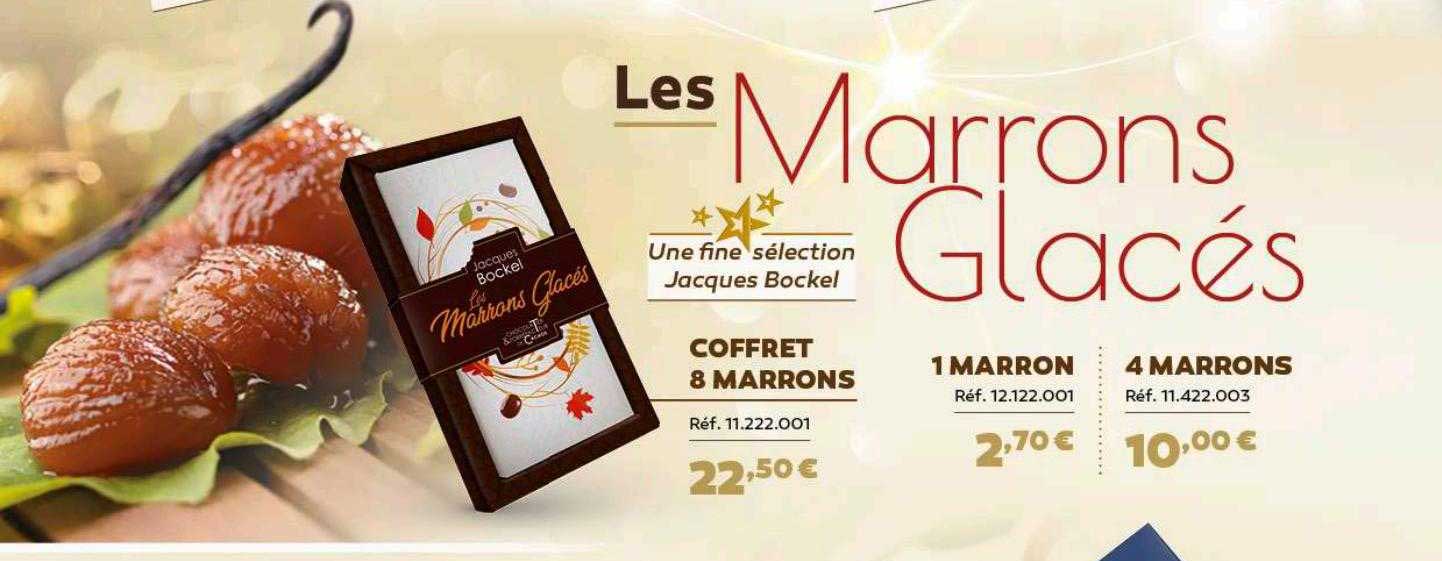 Coffret 8 Marrons, 1 Marron, 4 Marrons