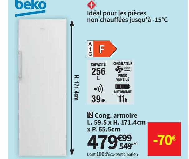 cong. armoire beko