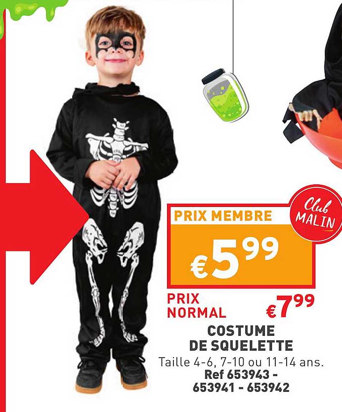 costume de squelette