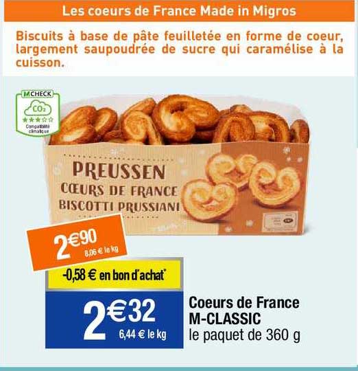 Cœurs De Frances M-classic