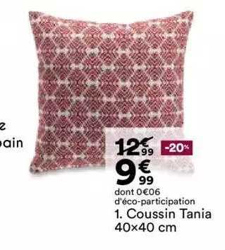 coussin tania 40x40 cm