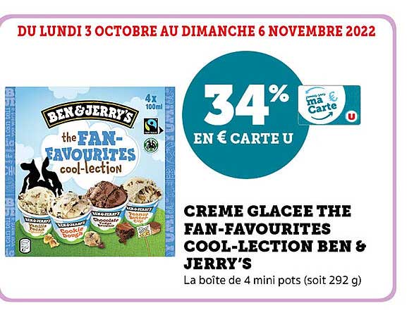 Crème Glacée The Fan-favourites Cool-lection Ben & Jerry's