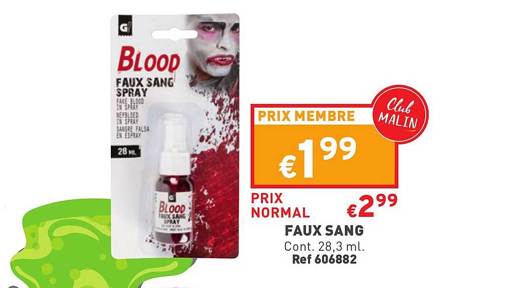 faux sang blood