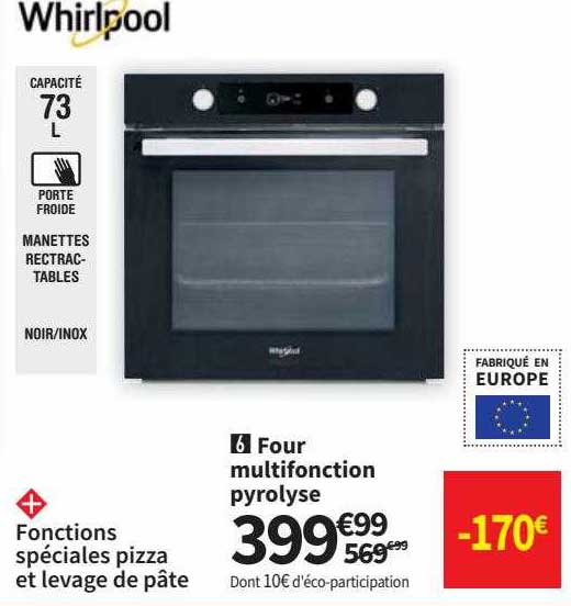 Four Multifonction Pyrolyse Whirlpool