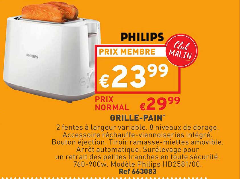 grille-pain philips