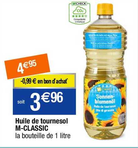 Huile De Tournesol M-classic